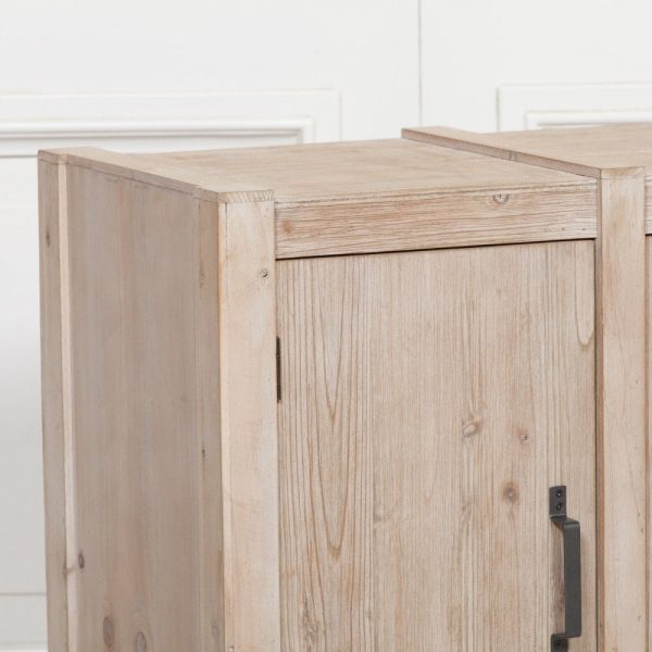 Rustic 2 Door Side Cupboard - Image 3