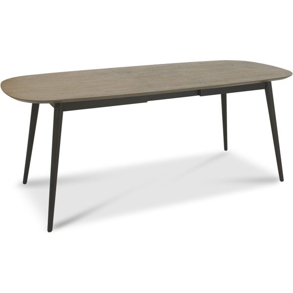 Bentley Designs Vintage Weathered Oak 6-8 Extension Table - Image 4
