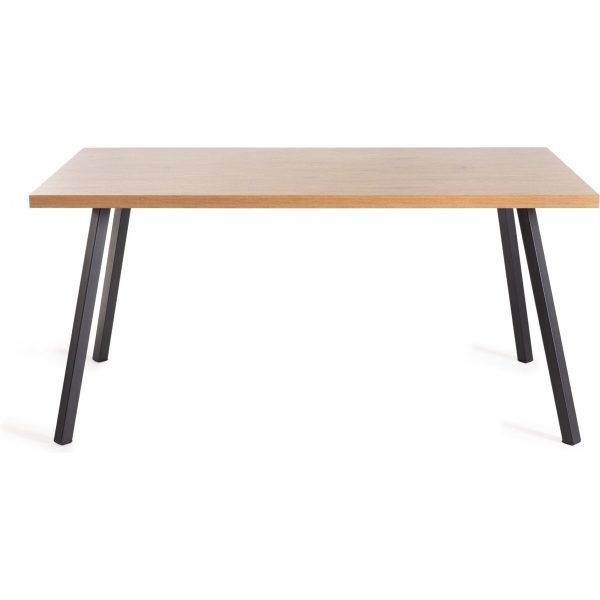 Bentley Designs Ramsay Rustic Oak Effect Melamine 6 Seater Dining Table & 6 Chairs - Image 3