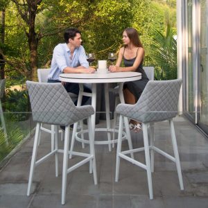 Maze Regal 4 Seat Round Bar Set / Lead Chine