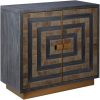 Fifty Five Avenue   Ashford Antique Brass Finish Sideboard