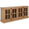 Fifty Five Avenue  Preston Oak Wood Sideboard