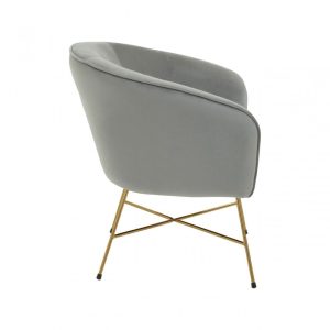 Fifty Five Avenue  Copenhagen Chair With Metal Frame