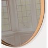 80cm Gold Round Wall Mirror - Image 3