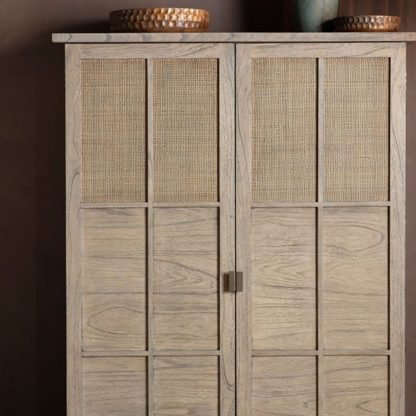 Gallery Interiors  Kate 2 Door Cupboard - Image 4