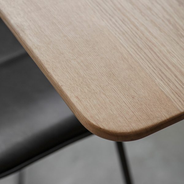 Gallery Interiors  Kingsman Extending Dining Table Oak - Image 3