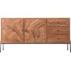 Gallery Interiors  Ohio 2 Door 3 Drawer Sideboard