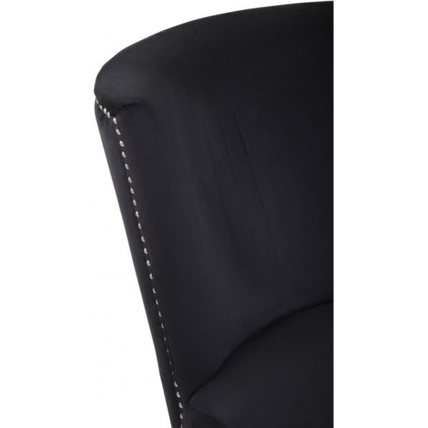 Fifty Five Avenue  Belmont Townhouse Black Winged Dining Chair - Image 7