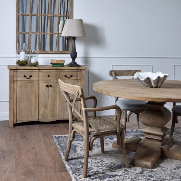 Hill Interiors Copgrove Collection Round Pedestal Dining Table - Image 5