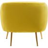 Fifty Five Avenue  Layla Olive Velvet Armchair - Image 4