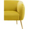Fifty Five Avenue  Layla Olive Velvet Armchair - Image 5