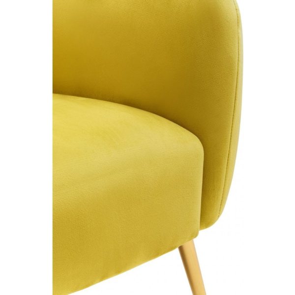 Fifty Five Avenue  Layla Olive Velvet Armchair - Image 7