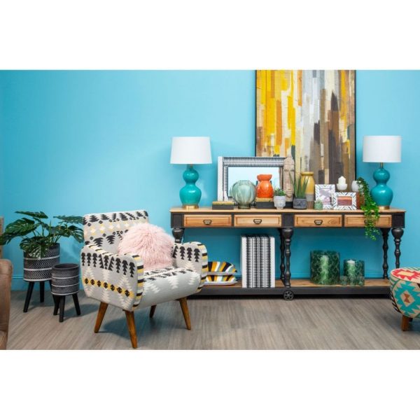 Fifty Five Avenue  Marston Chair With Multi-Coloured Upholstery - Image 6
