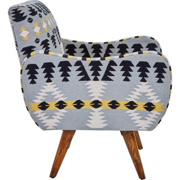 Fifty Five Avenue  Marston Chair With Multi-Coloured Upholstery - Image 4