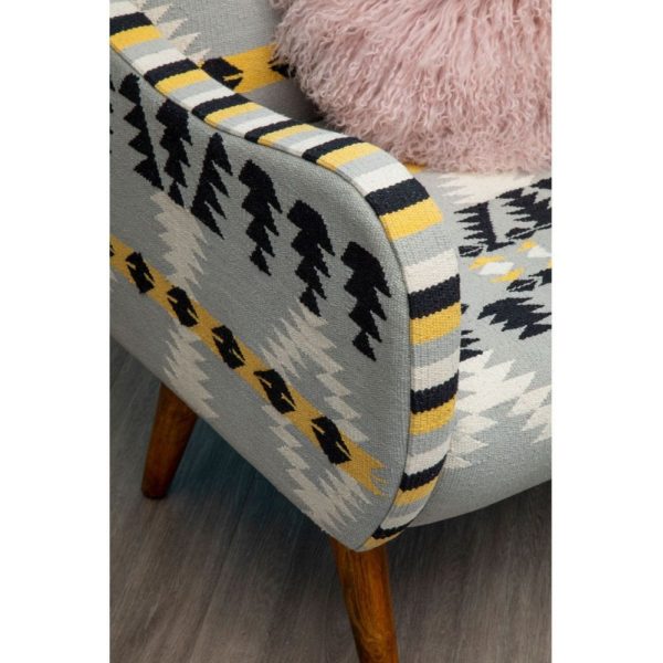Fifty Five Avenue  Marston Chair With Multi-Coloured Upholstery - Image 7
