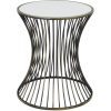 Hill Interiors Concaved Mirrored Side Table