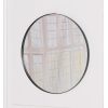 50cm Black Round Wall Mirror