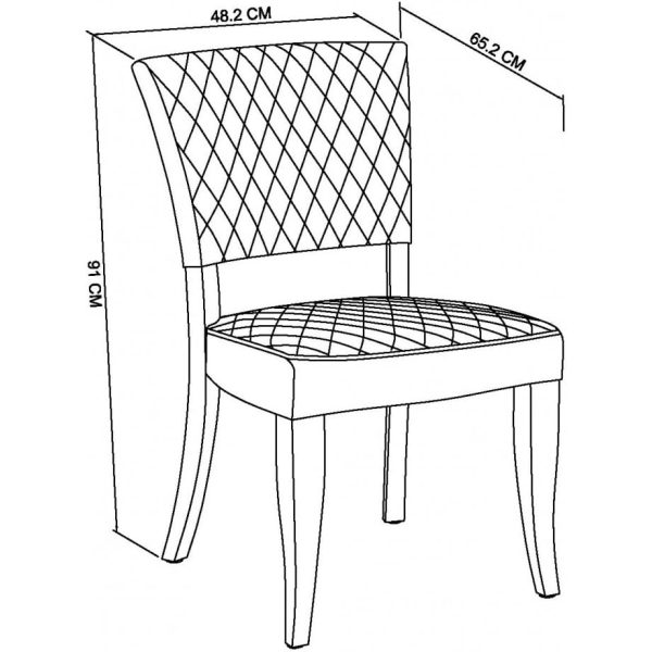 Bentley Designs Logan Fumed Oak Upholstered Chair - Dark Grey Fabric (Pair) - Image 6