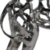 libra interiors Courtney Black Nickel Hollow Giraffe 70cm Sculpture - Image 5