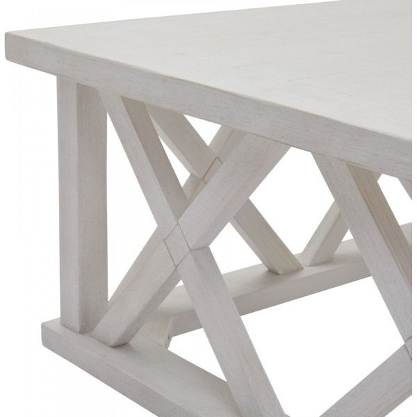 Hill Interiors Stamford Plank Collection Square Coffee Table - Image 3