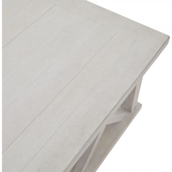 Hill Interiors Stamford Plank Collection Square Coffee Table - Image 4