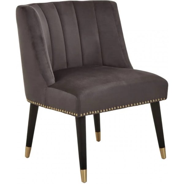 Fifty Five Avenue  Ravenna Stone Grey Chair