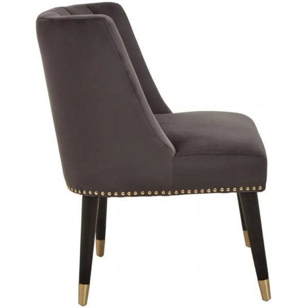 Fifty Five Avenue  Ravenna Stone Grey Chair - Image 4