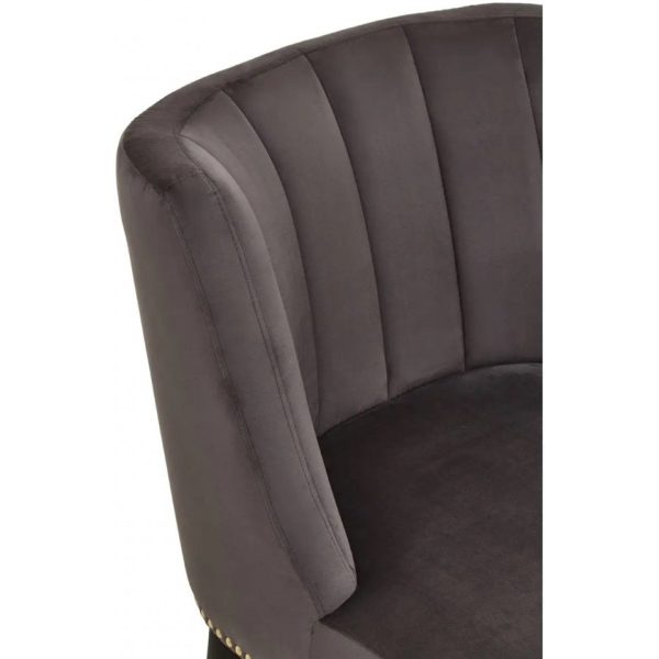 Fifty Five Avenue  Ravenna Stone Grey Chair - Image 6