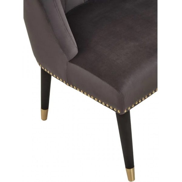 Fifty Five Avenue  Ravenna Stone Grey Chair - Image 7