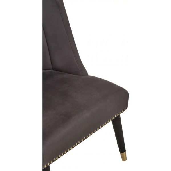 Fifty Five Avenue  Ravenna Stone Grey Chair - Image 8