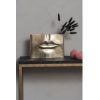 Libra Interiors  Maximalist Gold Lip Vase