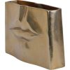 Libra Interiors  Maximalist Gold Lip Vase - Image 3
