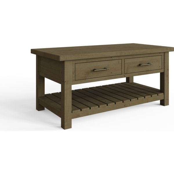 Saltash Coffee Table With Drawers And Undersh - Image 4