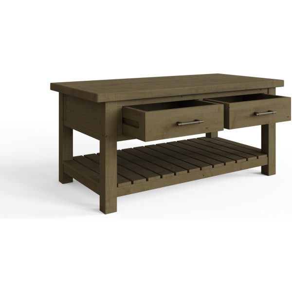 Saltash Coffee Table With Drawers And Undersh - Image 5