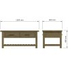 Saltash Coffee Table With Drawers And Undersh - Image 7