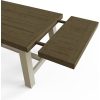Purbeck Truffle 2.0M Fixed Top Dining Table - Image 10