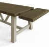 Purbeck Truffle 2.0M Fixed Top Dining Table - Image 11