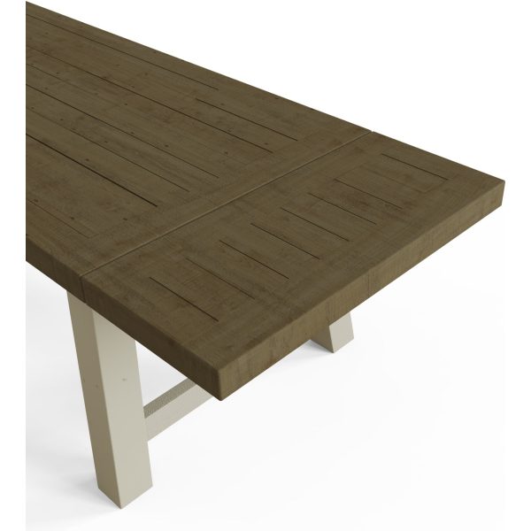 Purbeck Truffle 2.0M Fixed Top Dining Table - Image 14