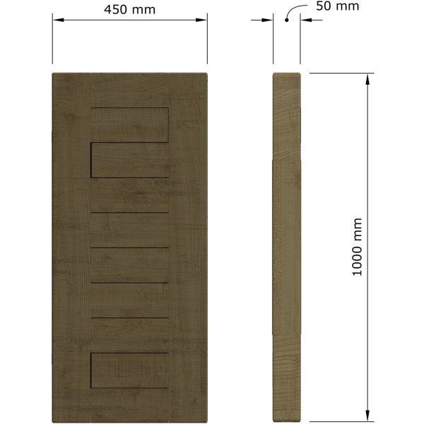 Purbeck Truffle 2.0M Fixed Top Dining Table - Image 15