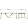 Purbeck Truffle 2.0M Fixed Top Dining Table - Image 16