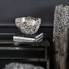libra interiors Apo Aluminium Decorative Coral Patterned Bowl - Image 2