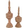 libra interiors Hand Carved Wooden Sculpture Small - Image 5