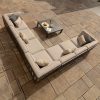 Maze Ibiza Large Corner Sofa Set With Square Coffee Table - Oatmeal - Image 5