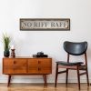 Art Marketing  No Riff Raff  Typography Printed Mirror