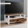 Baumhaus Splash of White - Widescreen Television cabinet - Image 2