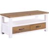 Baumhaus Splash of White - Widescreen Television cabinet - Image 3
