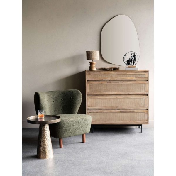 Laura Ashley Leon Solid Wood Table Lamp with Silk Jute Shade Small - Image 7