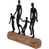 Libra Interiors Loving Family on Wooden Stand - Image 2