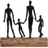 Libra Interiors Loving Family on Wooden Stand - Image 3