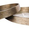 Libra Interiors Palm Tree Set Of 2 Trays - Image 5